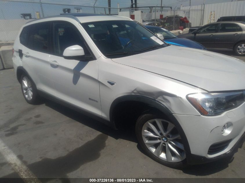 2017 BMW X3 SDRIVE28I - 5UXWZ7C39H0V92071