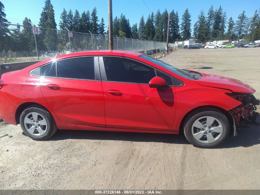 2018 CHEVROLET CRUZE LS - 1G1BC5SM0J7162158