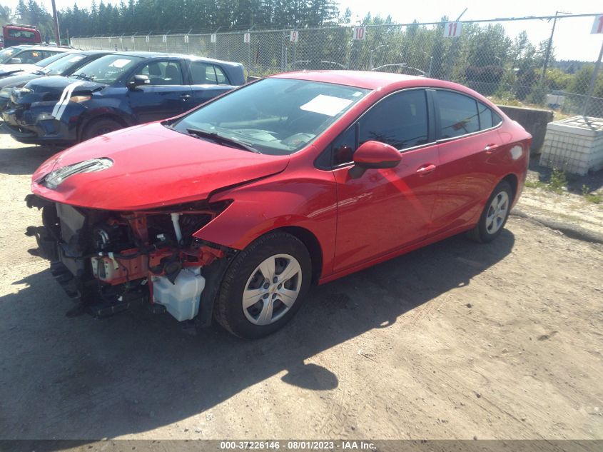 2018 CHEVROLET CRUZE LS - 1G1BC5SM0J7162158