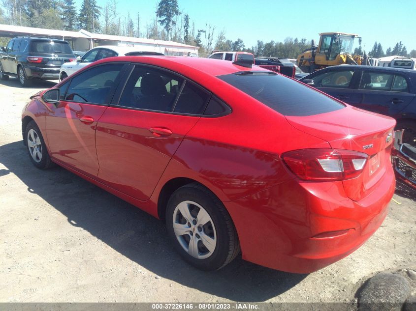 2018 CHEVROLET CRUZE LS - 1G1BC5SM0J7162158