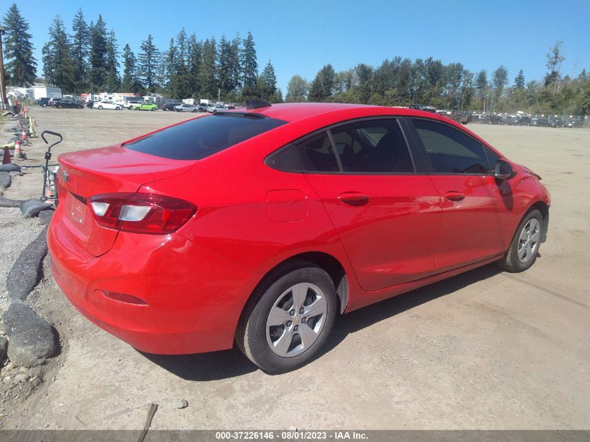 2018 CHEVROLET CRUZE LS - 1G1BC5SM0J7162158