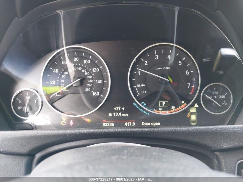2015 BMW 3 SERIES 328I - WBA3C1C53FP853510