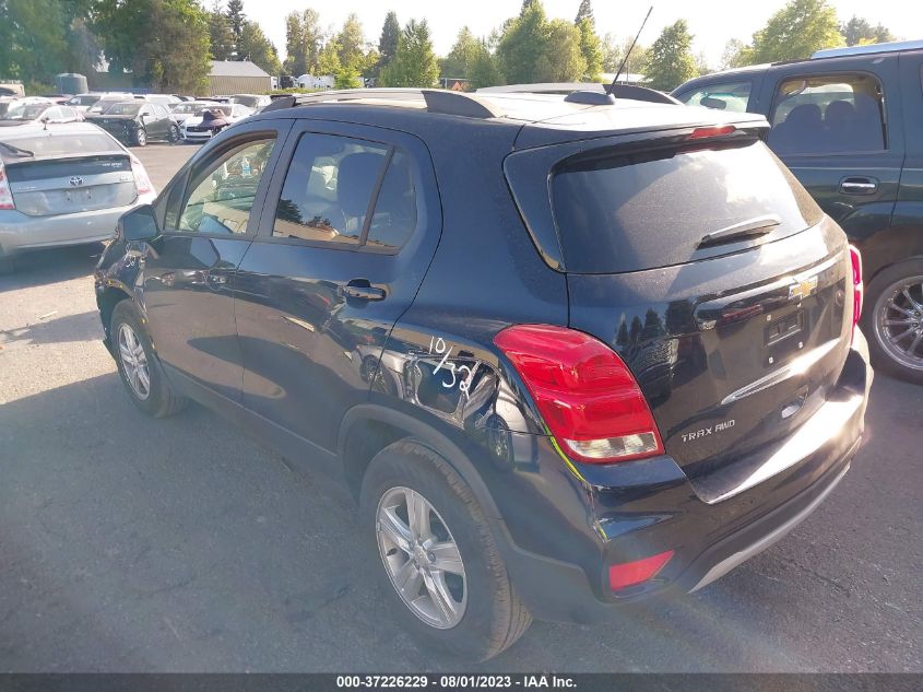 KL7CJPSM3NB565466 Chevrolet Trax 1LT 3