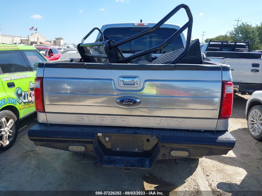 2015 FORD SUPER DUTY F-250 SRW LARIAT/PLATINUM - 1FT7W2BT4FEC09219