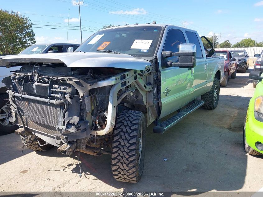 2015 FORD SUPER DUTY F-250 SRW LARIAT/PLATINUM - 1FT7W2BT4FEC09219