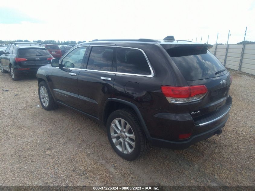 2017 JEEP GRAND CHEROKEE LIMITED - 1C4RJFBG0HC610640