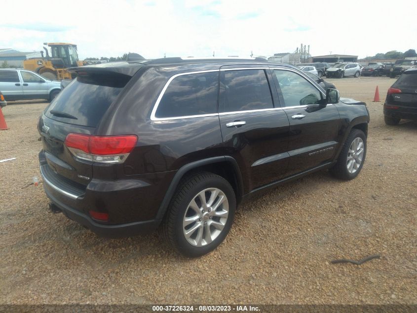 2017 JEEP GRAND CHEROKEE LIMITED - 1C4RJFBG0HC610640