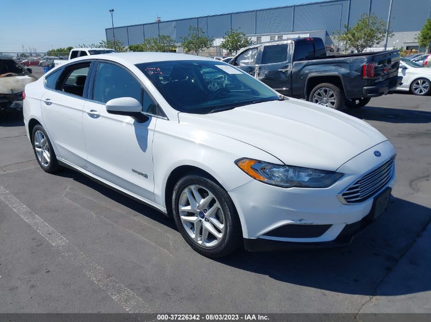 2017 FORD FUSION HYBRID SE - 3FA6P0LU2HR278579