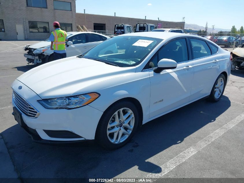 2017 FORD FUSION HYBRID SE - 3FA6P0LU2HR278579