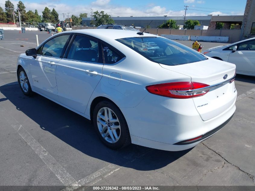 2017 FORD FUSION HYBRID SE - 3FA6P0LU2HR278579