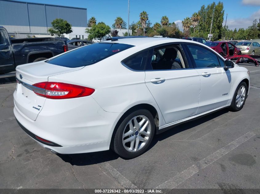 2017 FORD FUSION HYBRID SE - 3FA6P0LU2HR278579