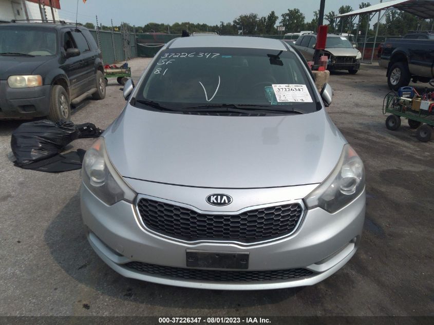 2015 KIA FORTE LX - KNAFK4A67F5394006