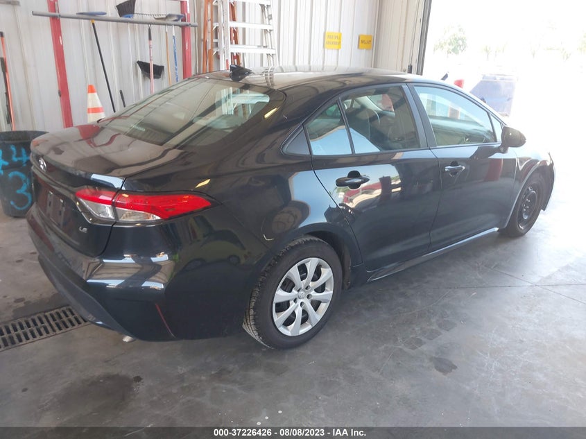 VIN 5YFEPMAE6MP213839 2021 TOYOTA COROLLA LE
