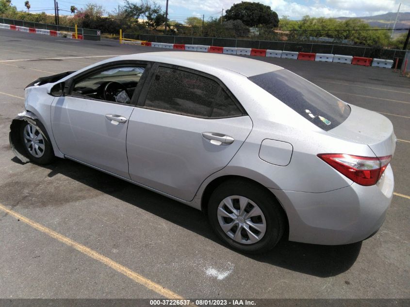 2015 TOYOTA COROLLA L/LE/S/S PLUS/LE PLUS - 5YFBURHE7FP218792