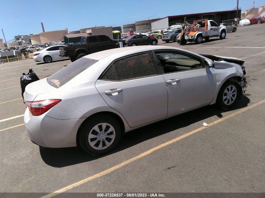 2015 TOYOTA COROLLA L/LE/S/S PLUS/LE PLUS - 5YFBURHE7FP218792