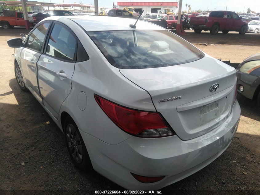 VIN KMHCT4AE1HU309787 2017 HYUNDAI ACCENT SE