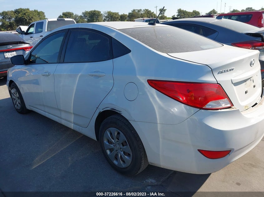 VIN KMHCT4AE1HU366572 2017 HYUNDAI ACCENT SE