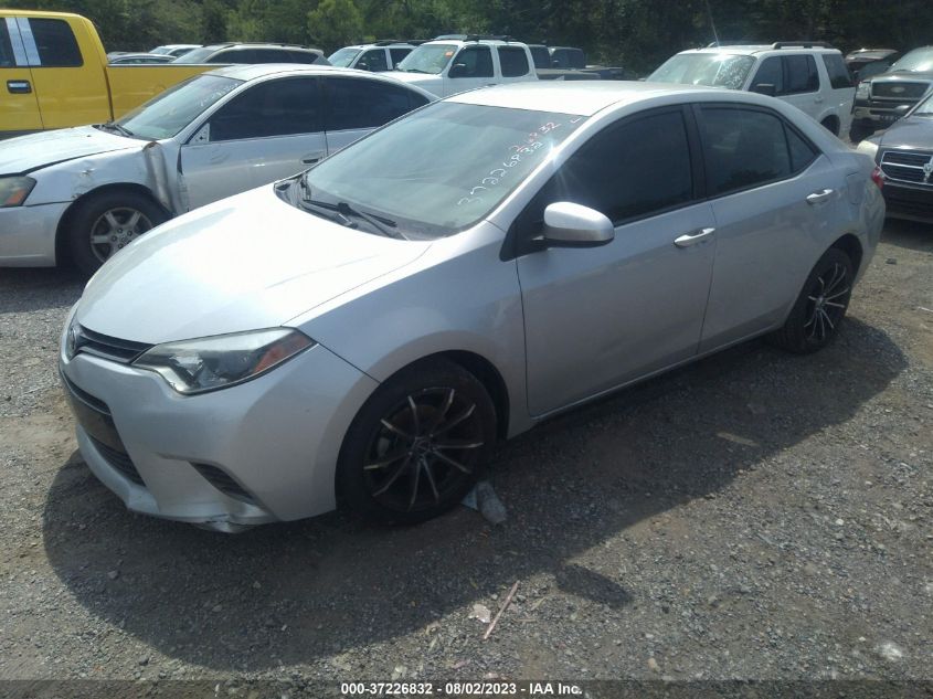 2015 TOYOTA COROLLA L/LE/S/S PLUS/LE PLUS - 2T1BURHE6FC405649