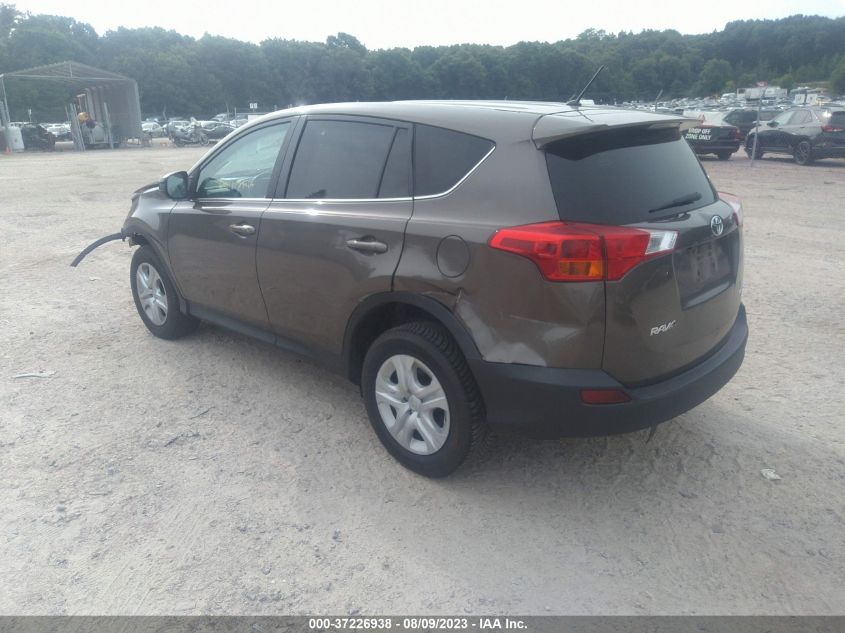 2015 TOYOTA RAV4 LE - 2T3BFREV1FW330623