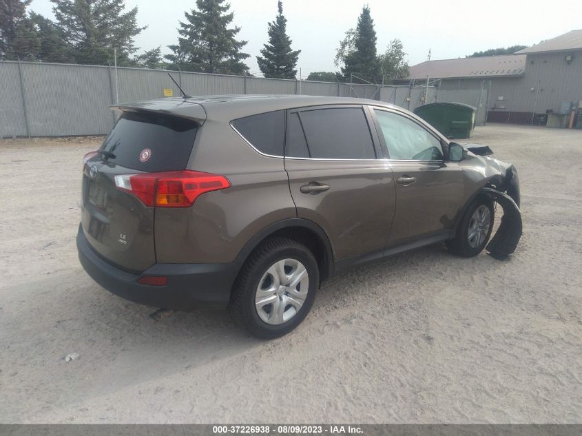 2015 TOYOTA RAV4 LE - 2T3BFREV1FW330623