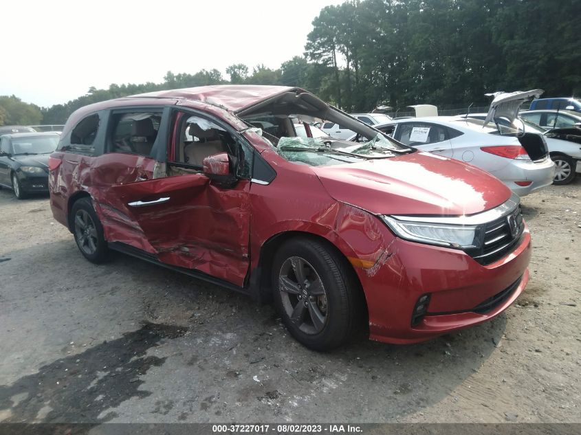 2022 HONDA ODYSSEY EX - 5FNRL6H57NB005688