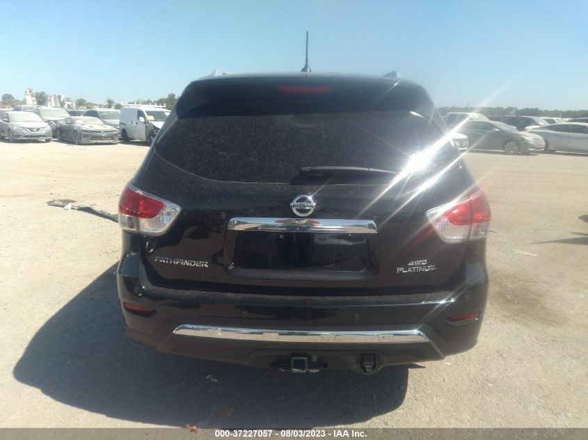 2016 NISSAN PATHFINDER PLATINUM - 5N1AR2MM6GC667775