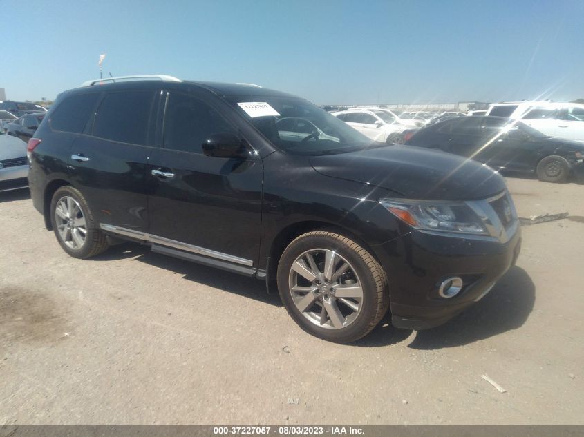 2016 NISSAN PATHFINDER PLATINUM - 5N1AR2MM6GC667775