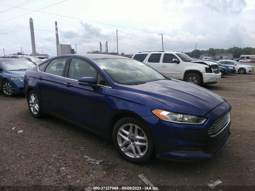 2016 FORD FUSION SE - 3FA6P0H73GR233166