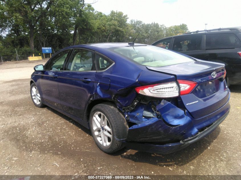 2016 FORD FUSION SE - 3FA6P0H73GR233166