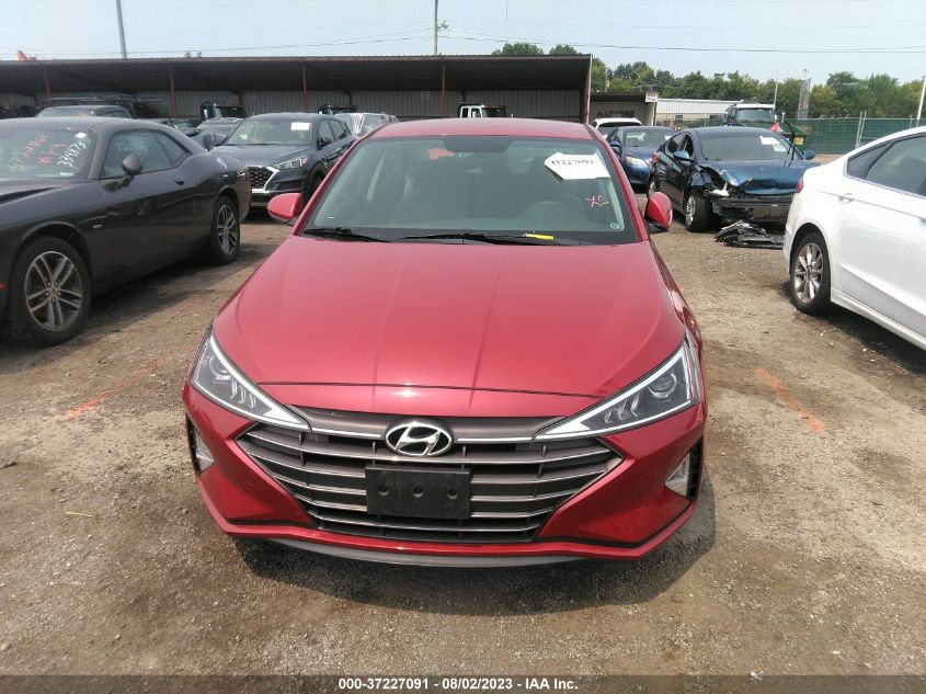 2019 HYUNDAI ELANTRA SE - KMHD74LF5KU780041