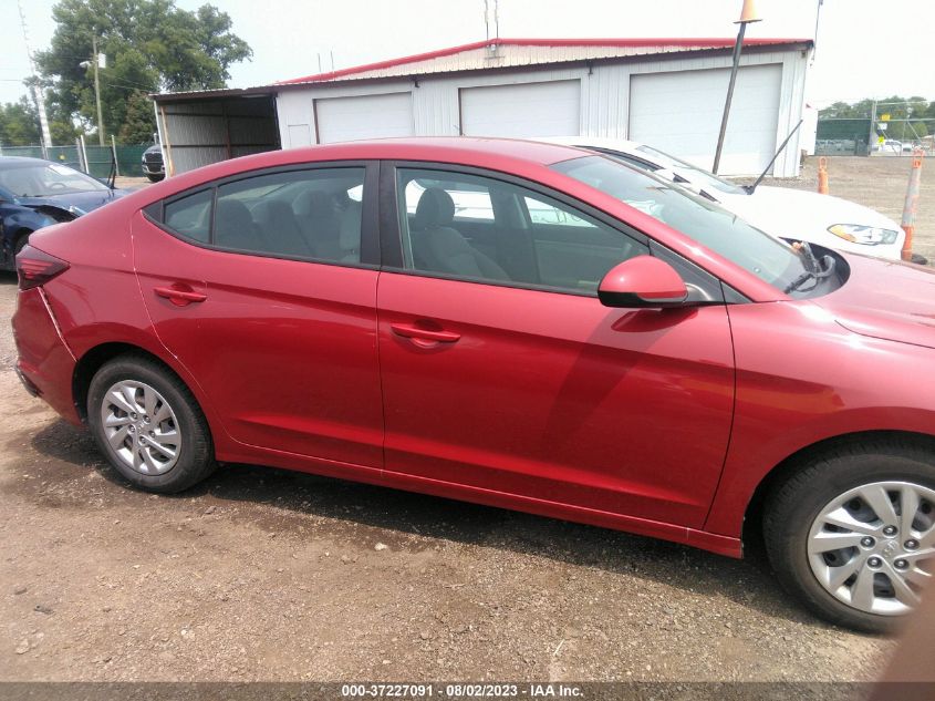 2019 HYUNDAI ELANTRA SE - KMHD74LF5KU780041