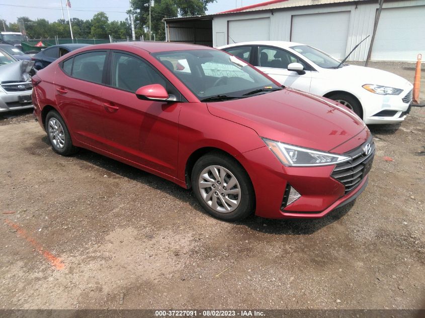 2019 HYUNDAI ELANTRA SE - KMHD74LF5KU780041