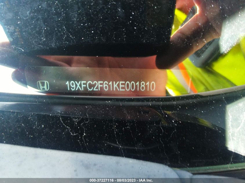 2019 HONDA CIVIC SEDAN LX - 19XFC2F61KE001810