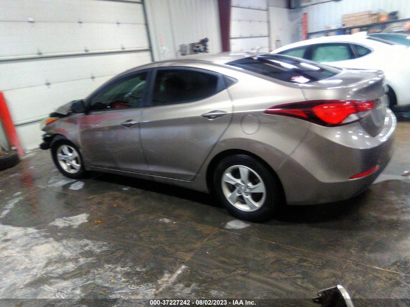 2014 HYUNDAI ELANTRA SE/LIMITED - 5NPDH4AE6EH460303