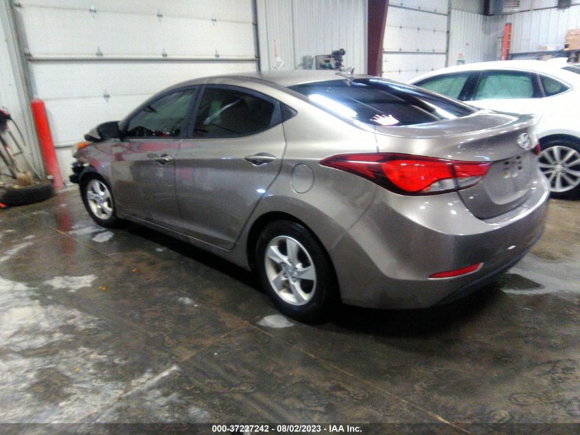 2014 HYUNDAI ELANTRA SE/LIMITED - 5NPDH4AE6EH460303