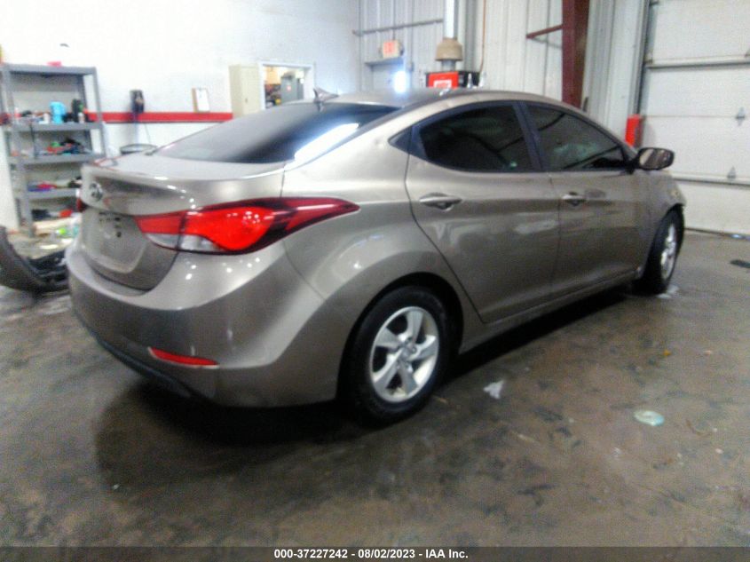 2014 HYUNDAI ELANTRA SE/LIMITED - 5NPDH4AE6EH460303