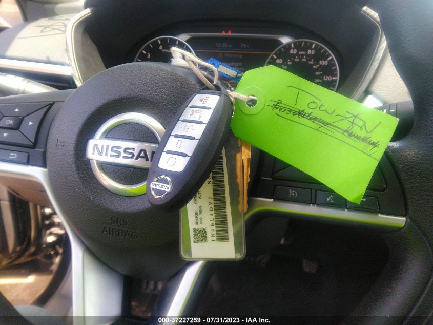 2022 NISSAN ALTIMA 2.5 SV - 1N4BL4DV7NN319523