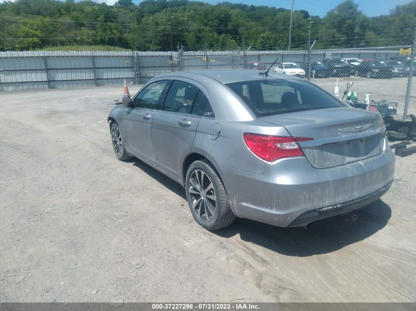 2013 CHRYSLER 200 TOURING - 1C3CCBBG0DN747301