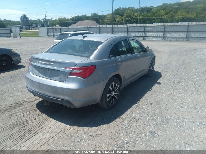 2013 CHRYSLER 200 TOURING - 1C3CCBBG0DN747301
