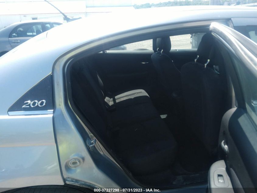 2013 CHRYSLER 200 TOURING - 1C3CCBBG0DN747301