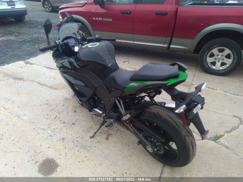 2023 KAWASAKI ZX1002 K JKBZXVK19PA032414