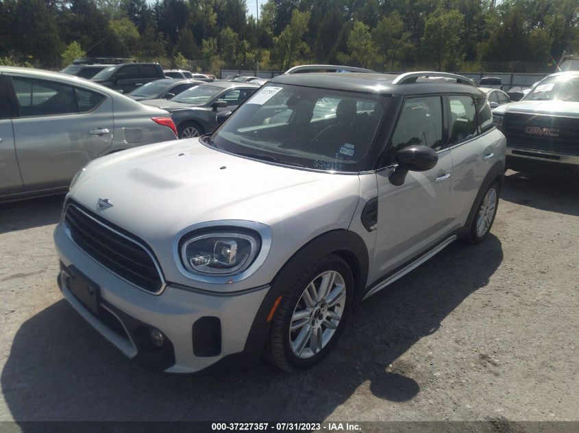 2022 MINI COUNTRYMAN COOPER WMZ23BR05N3N58737