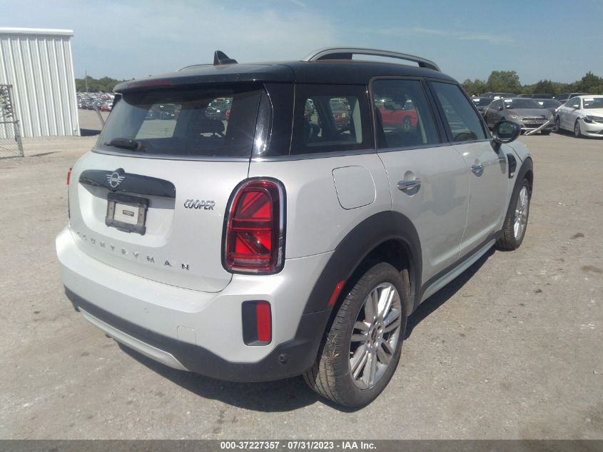 2022 MINI COUNTRYMAN COOPER WMZ23BR05N3N58737
