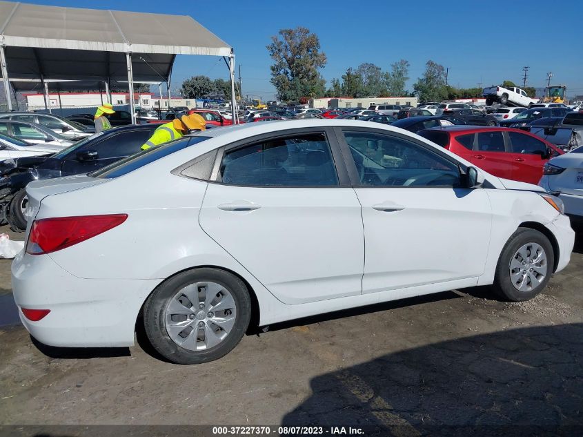 2017 HYUNDAI ACCENT SE - KMHCT4AE2HU363809