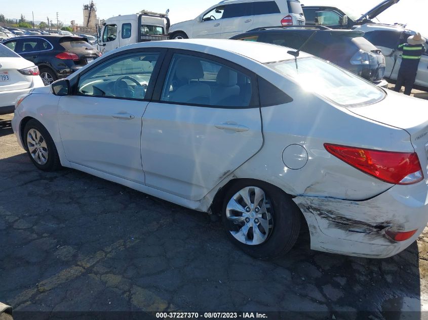 2017 HYUNDAI ACCENT SE - KMHCT4AE2HU363809