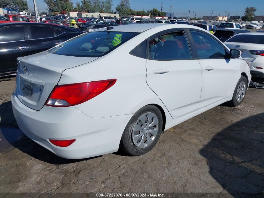 2017 HYUNDAI ACCENT SE - KMHCT4AE2HU363809