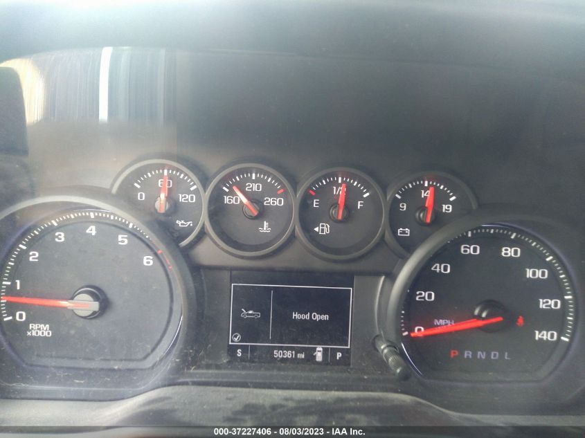 2019 CHEVROLET SILVERADO 1500 CUSTOM - 3GCPWBEF5KG137150