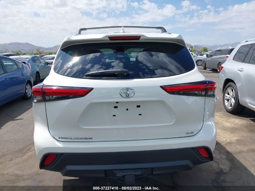 2020 TOYOTA HIGHLANDER XLE - 5TDHZRAH9LS510382