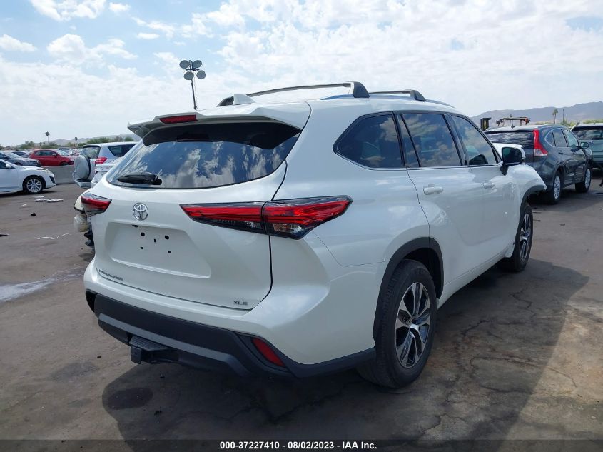 2020 TOYOTA HIGHLANDER XLE - 5TDHZRAH9LS510382