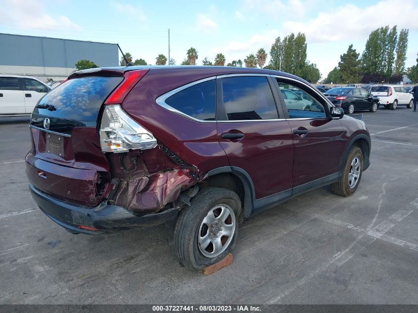 2014 HONDA CR-V LX - 5J6RM3H30EL038338